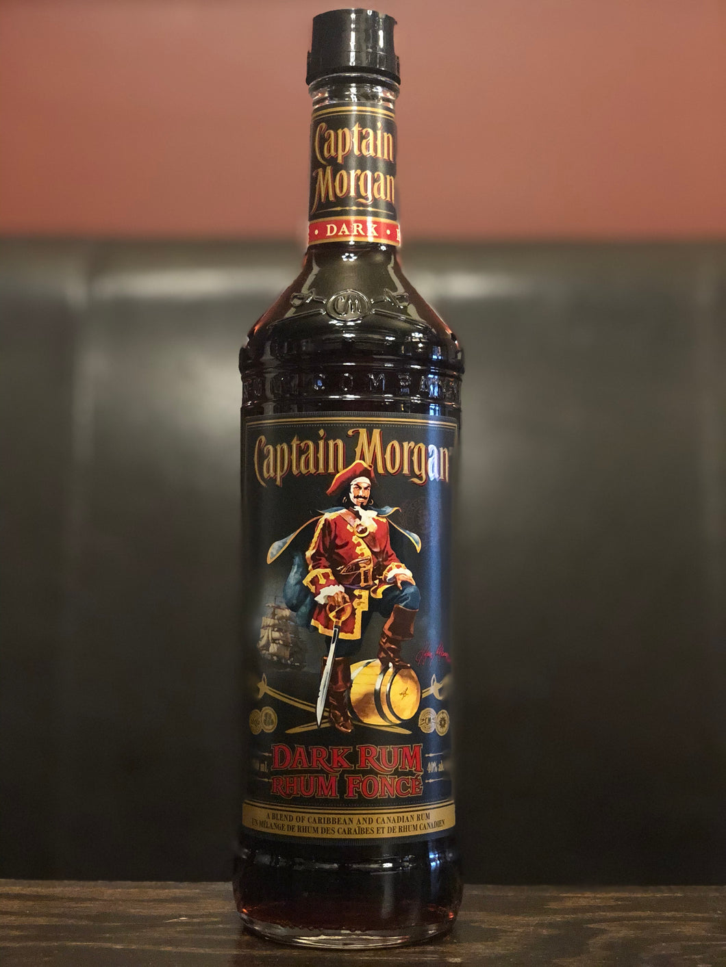 CAPTAIN MORGAN DARK RUM 750 ML